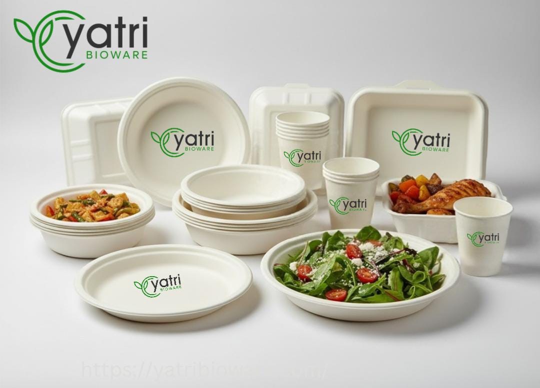 Yatri Bioware: Sustainable Bagasse Tableware for Eco-Friendly Food Packaging | Yatri Bioware