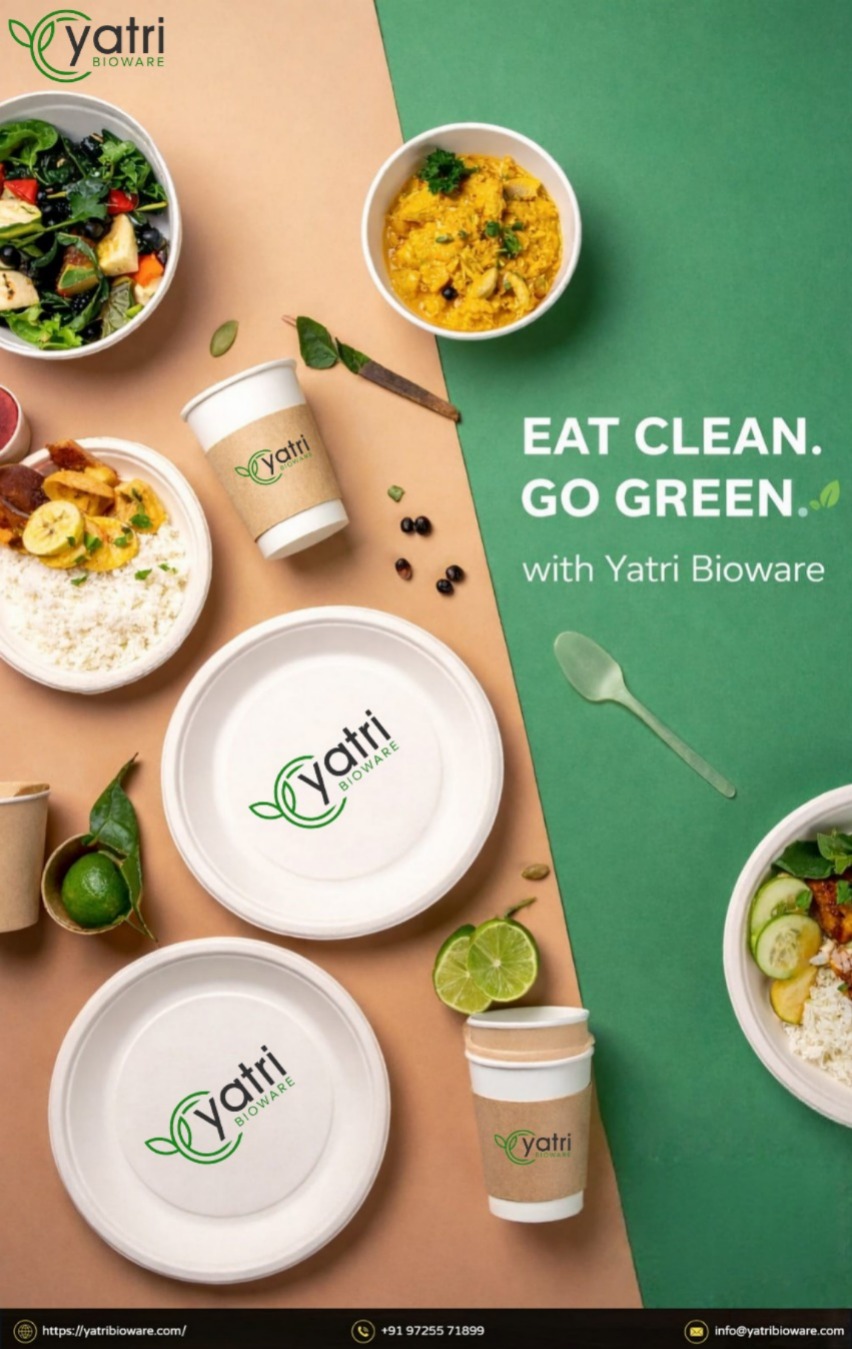 Eat Clean, Go Green: Sustainable Food Packaging by Yatri Bioware | Yatri Bioware
