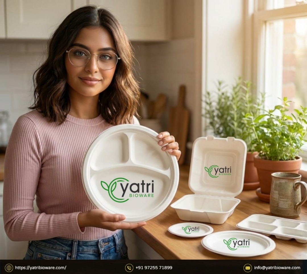 Sustainable Living Starts at Home with Yatri Bioware Eco-Friendly Tableware | Yatri Bioware