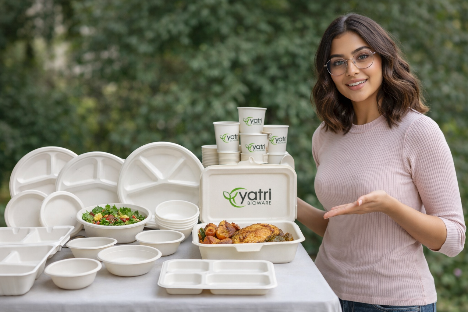 Plates That Go Back to the Earth: The Future of Sustainable Food Packaging with Yatri Bioware | Yatri Bioware