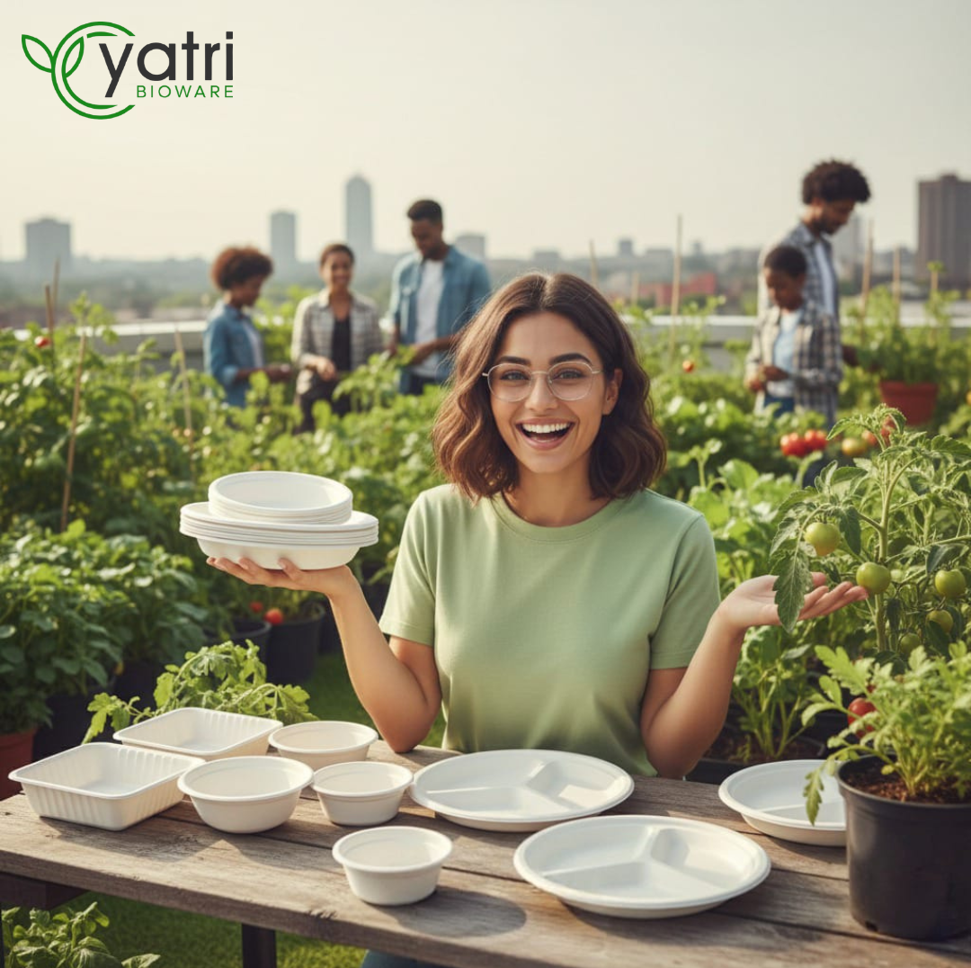 From Nature to Table: Eco-Friendly Tableware by Yatri Bioware | Yatri Bioware