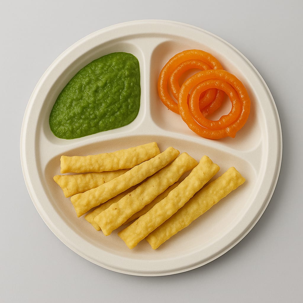 10" 3 CP Round Plate